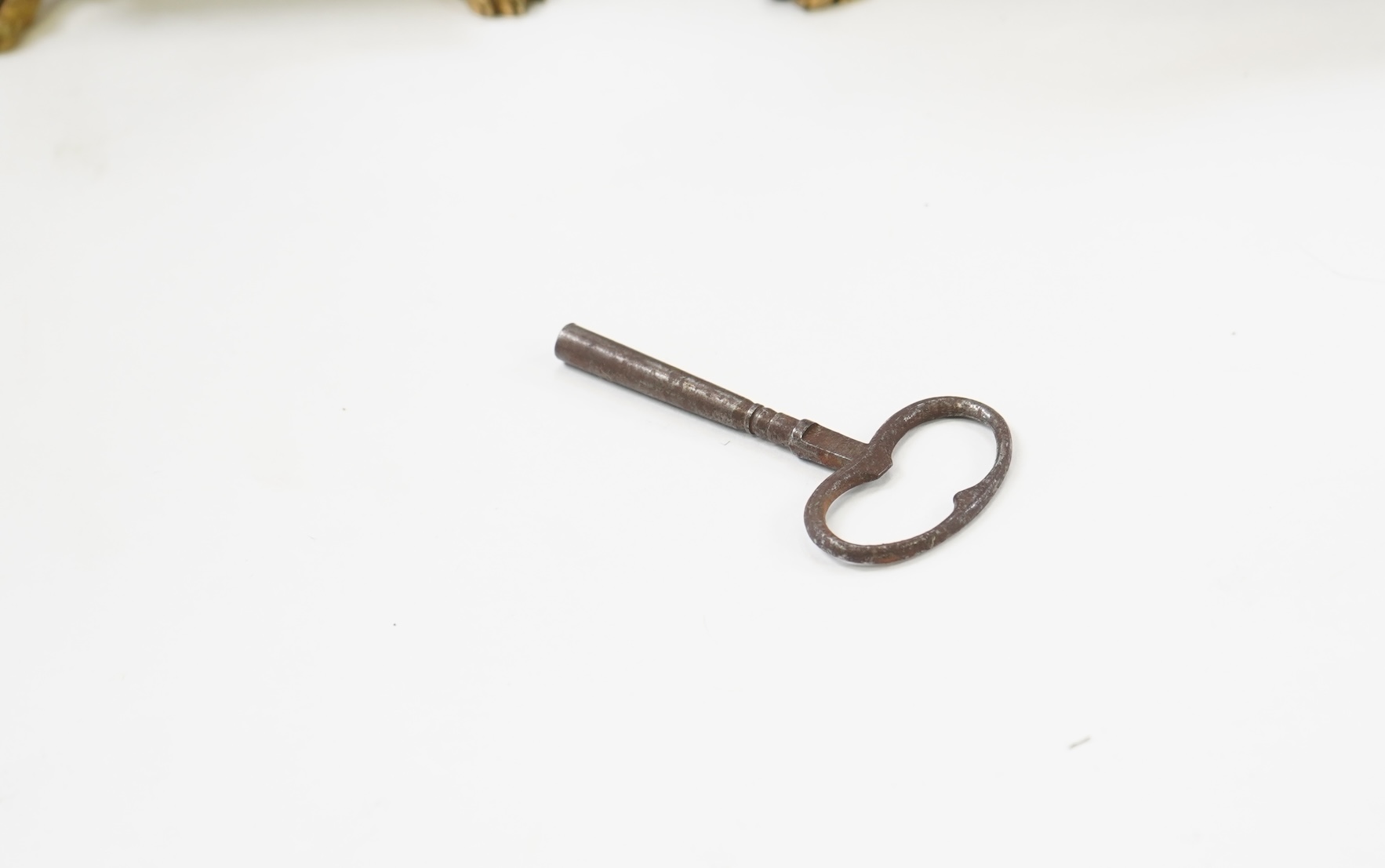 A French gilt bronze figural clock garniture, late 19th century